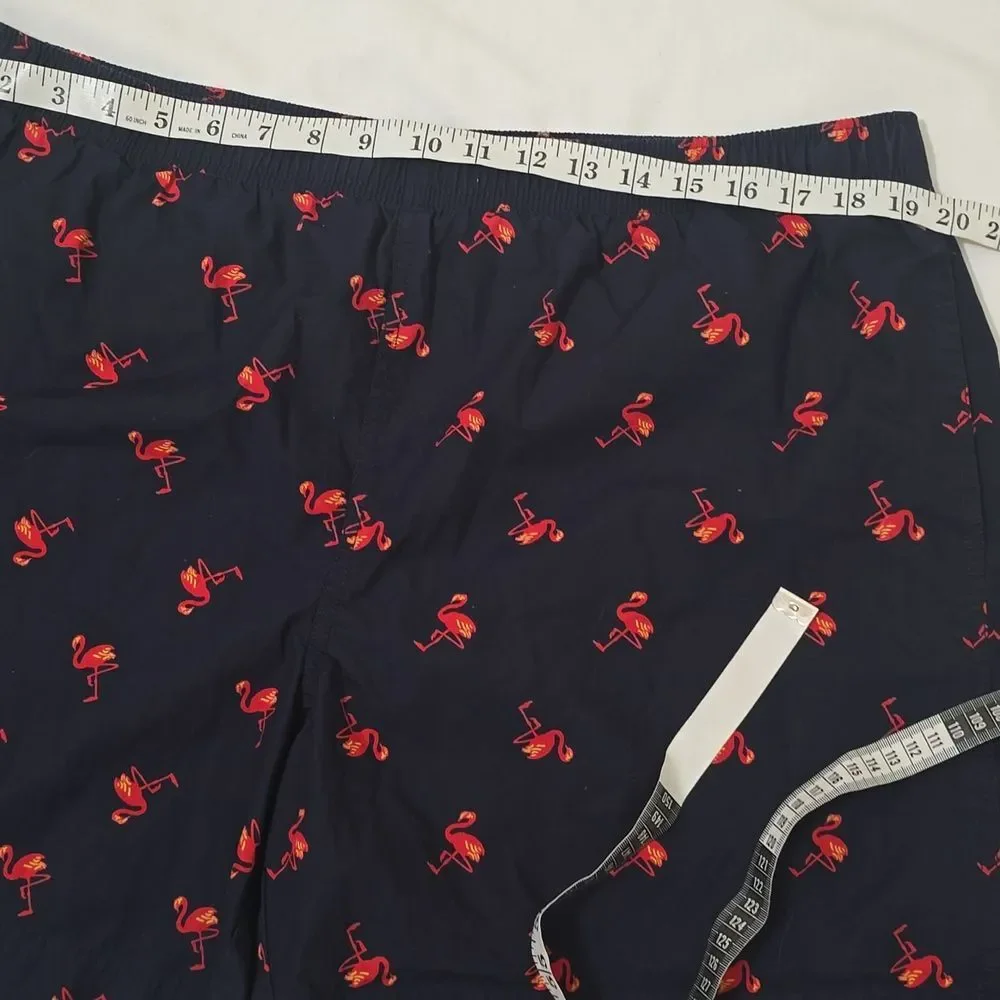 Ralph Lauren Polo Swiming Navy Shorts with Red Print XL